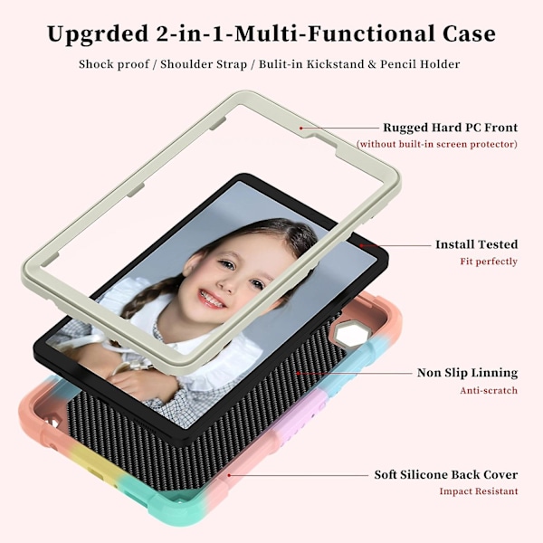 Butterfly Stativ Nettbrettveske For Samsung Galaxy Tab A9