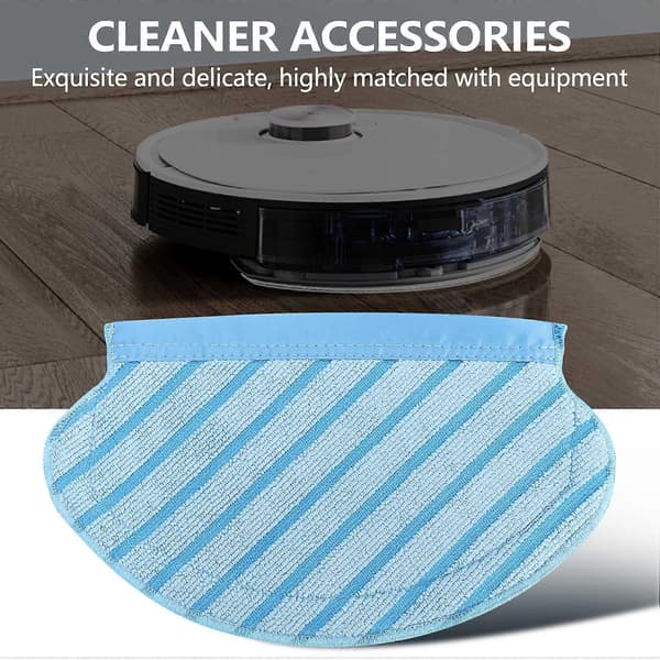 6 st Moppdukar Set för Deebot Ozmo 920 950 Dammsugare Delar Ersättning Hemtillbehör blue