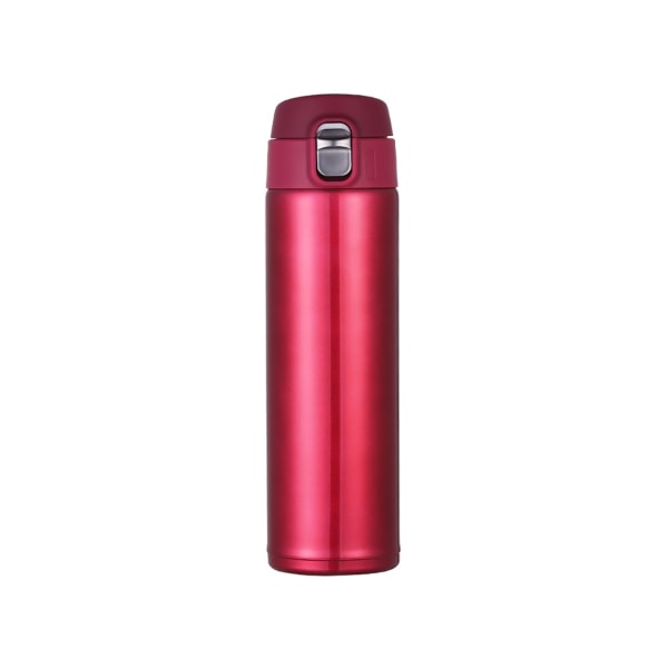500 ml rostfritt stål isolering vakuumkopp kolv kaffe te vatten flaska present-röd