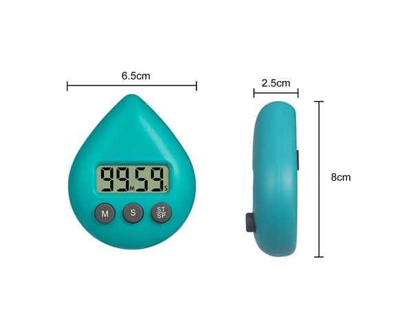 Utmärkt Study Timer Long Lasting Digital Water - Grön