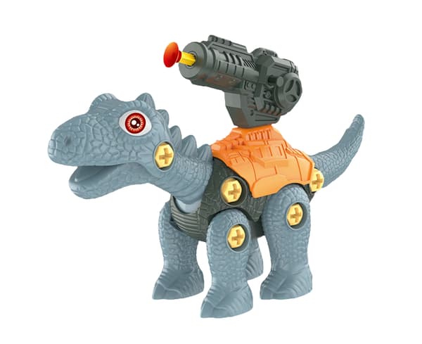1 Set Säker Dinosaurie Modell Förälder-barn Interaktion Barn - Grå