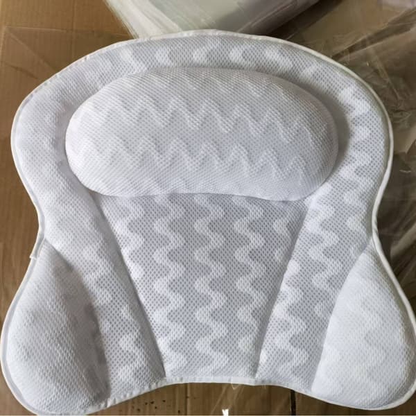 Vaskbar 4D badekarpute med sugekopper for badekarbruk Wave Butterfly