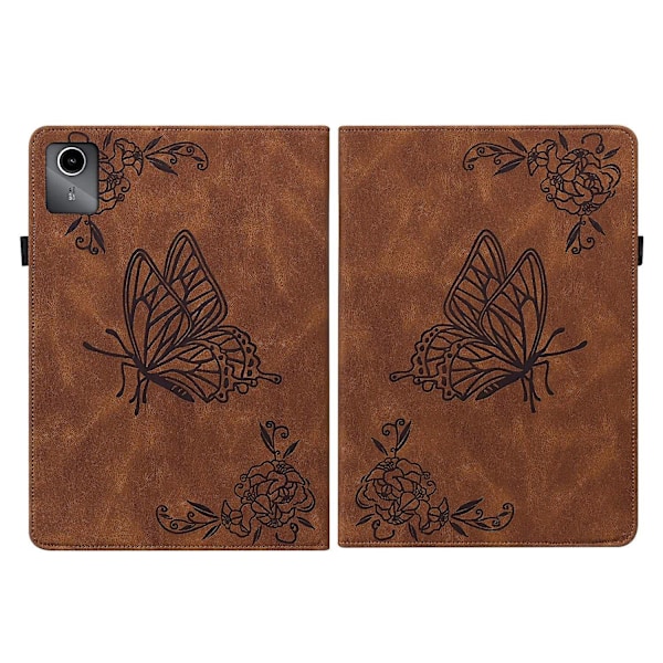 Läderfodral för Lenovo Tab M11/Xiaoxin Pad 11 2024 Brown