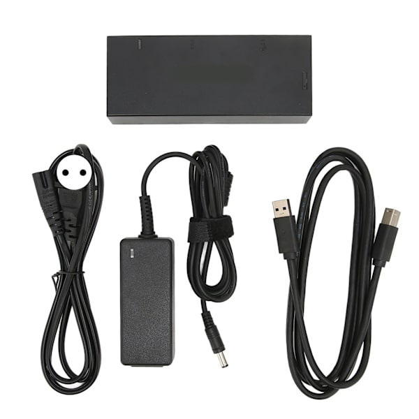 Sensor Strömförsörjning Säker Stabil USB Spelkonsol Nätadapter för Xbox One S för Windows 8 8.1 10 100‑240VEU-kontakt