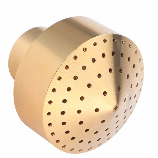 Messingfontenedyse med hunngjenger, sprayhode sprinkler for landskapsarkitektur dekor G1 32mm
