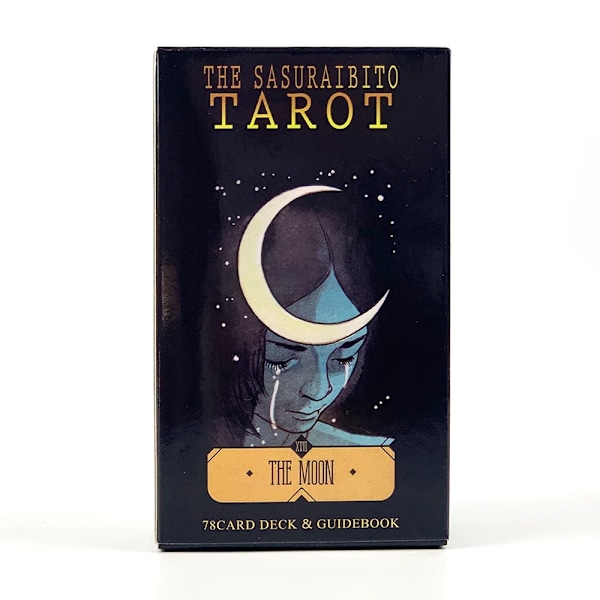 The Sasuraibito Tarotkort 78 stk Tarotkort Engelsk Visions Divination Edition Brettspill for underholdning og fest