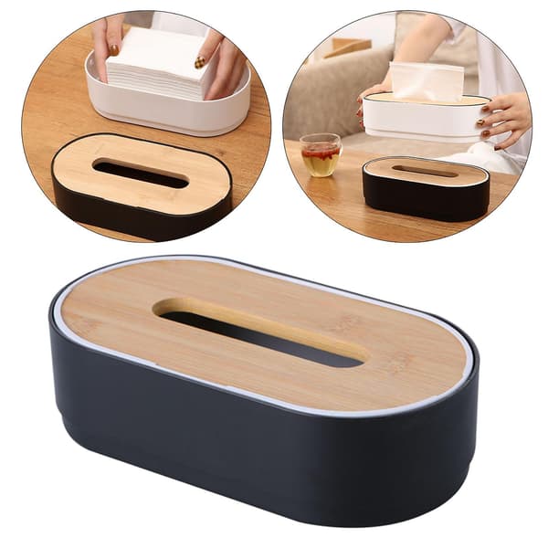 Wodoen Tissue Box Tissue Holder Tissue Case Facial Tissue Box Sort