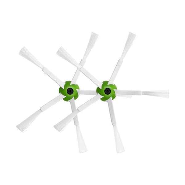 2 Par Pentagonal Sidebørste Rengjøring for irobot Roomba i7+ E5 E6 E7 i3 Støvsuger