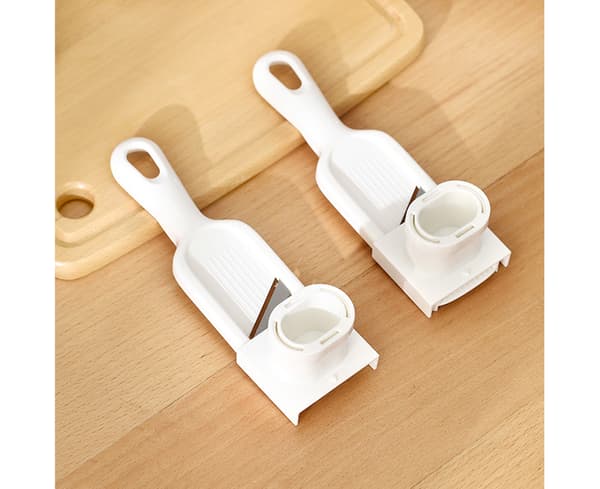 Nyttig grøntsagshakker i rustfrit stål med ergonomisk design