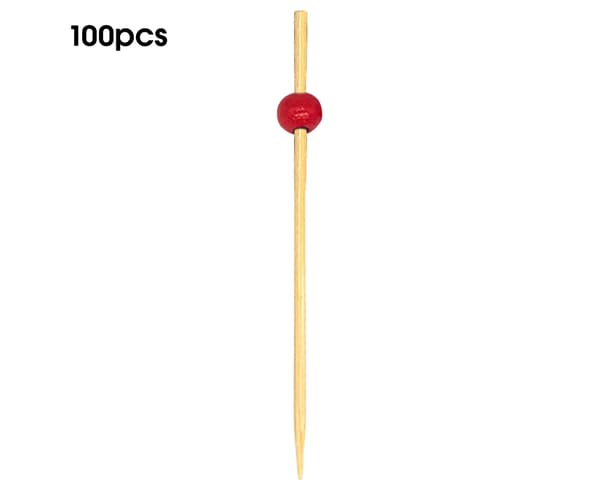 100st/påse Creative Bead Stick Miljövänlig Bead Stick - Röd