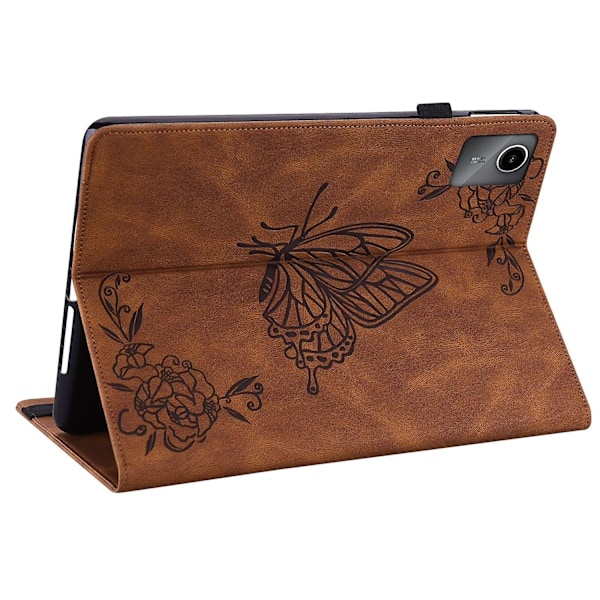 Läderfodral för Lenovo Tab M11/Xiaoxin Pad 11 2024 Brown