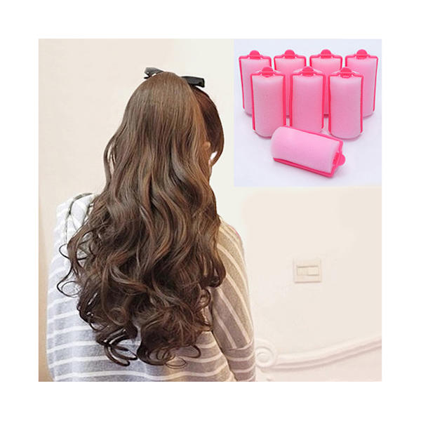 12 st/påse Magic Sponge Foam Kudde Hårstyling Rollers Curlers Twist Tool-