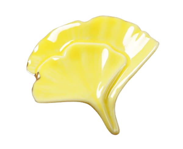 Fancy Chopsticks Support Ginkgo Leaf Shape Matbord - Gul