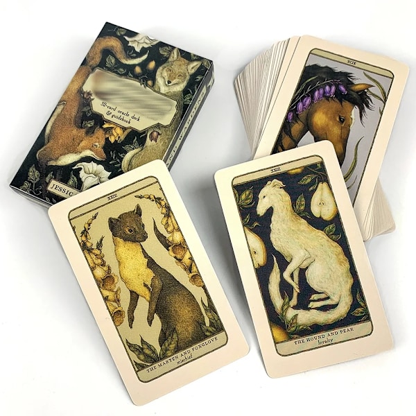 Kortspill 52 Kort Oracle Deck Klassisk Spådomsvisjoner Tarotkort Multiplayer Interaktivt Spill Familiespill