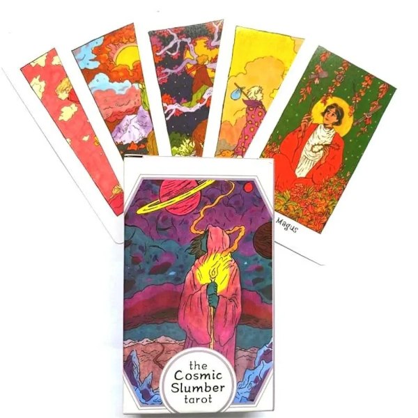 The Cosmic Slumber Tarotkort Orakelkort För Ödes Spådom Brädspel Tarot För Fritid Fest Kortspel