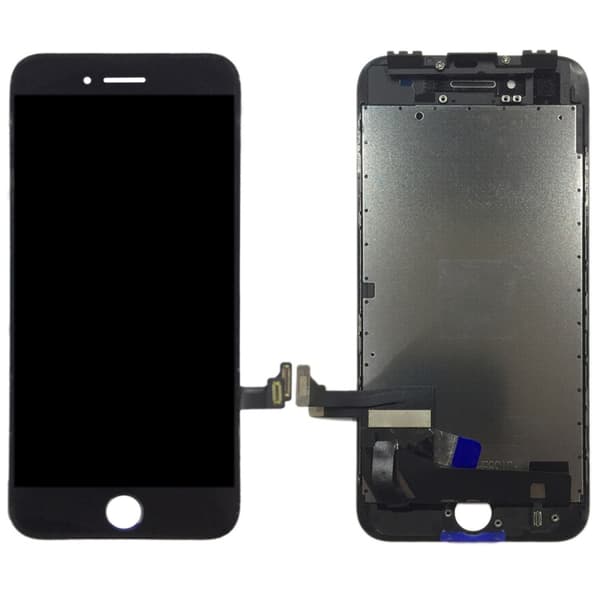 iPhone SE 2020 Farve: Sort Kompatibel LCD Touch Skærmsamling-Dugt Black