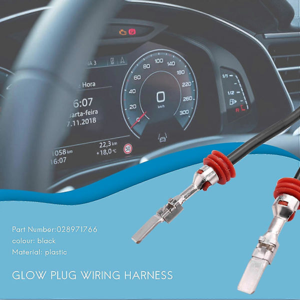 Ledningsnet til gløderør til bil, Mk4 Mk3 B4 Golf 1997-2003 1.9 Tdi L4 Alh 028971766