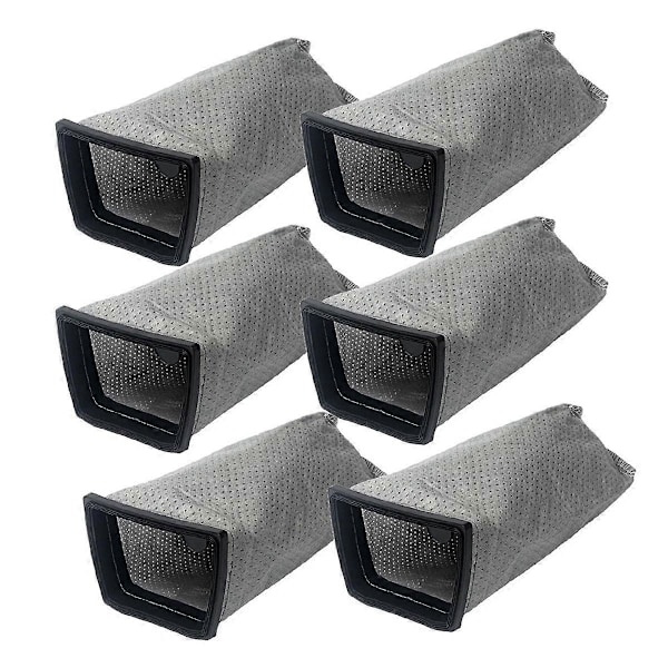 6 stk. støvposeposer for Portapower kommersiell sylinderstøvsuger for S1015, S1029 & CH30000 erstatter gray