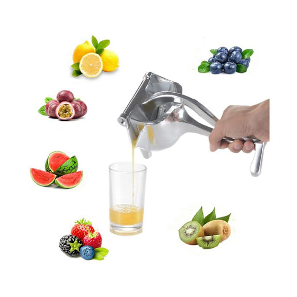 Manuell Juicer Hushålls multifunktionell fruktjuicer-Silver