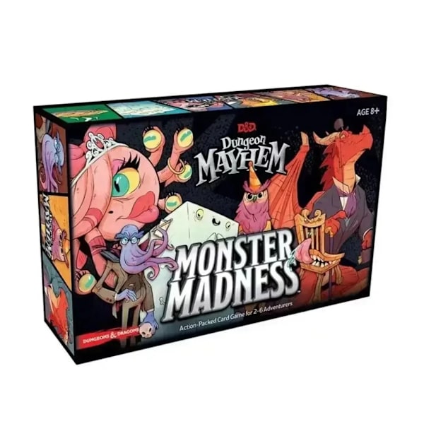 Baldur's Gate Dungeon Mayhem Brädspel Monster Madness Kort Engelska Version Kortspel Leksak Present - C C