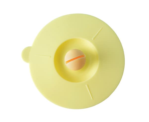 4st Antidust Silikonkopp Lock Mugg Cup Cover med skedhållare