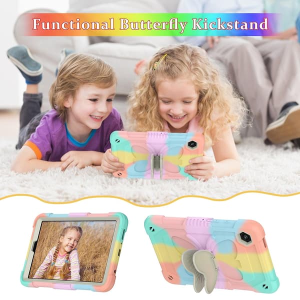 Butterfly-teline tablettikotelo Samsung Galaxy Tab A9:lle