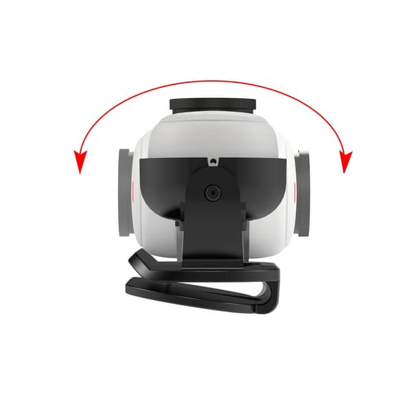 Insta360 GO 3/3S Hat Clip, Svart, Säker montering för handsfree POV-inspelning
