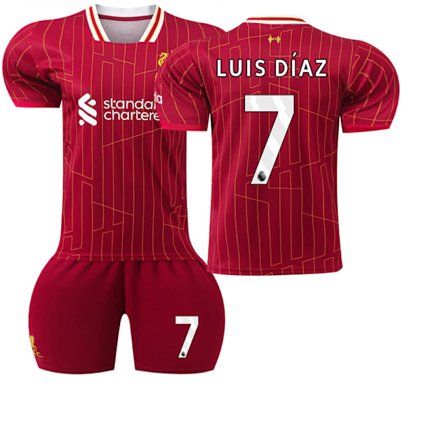 2425 Liverpool Hemmafotbollströja Luis Diaz Tröja 22(120-130cm)