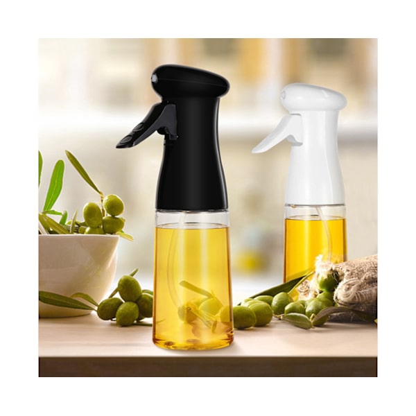 Salong Style Hårsprayflaska – 360 Ultra Fint Water - Kontinuerlig aerosolfri Trigger Mist Sprayer Flaska av -svart plastsprayflaska