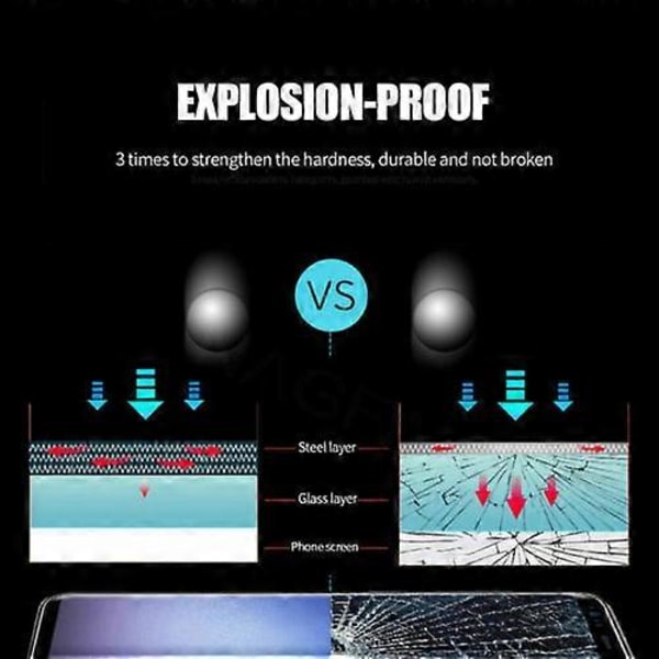 2x Äkta Skärmskydd för Samsung Galaxy Note 9 Härdat Glas