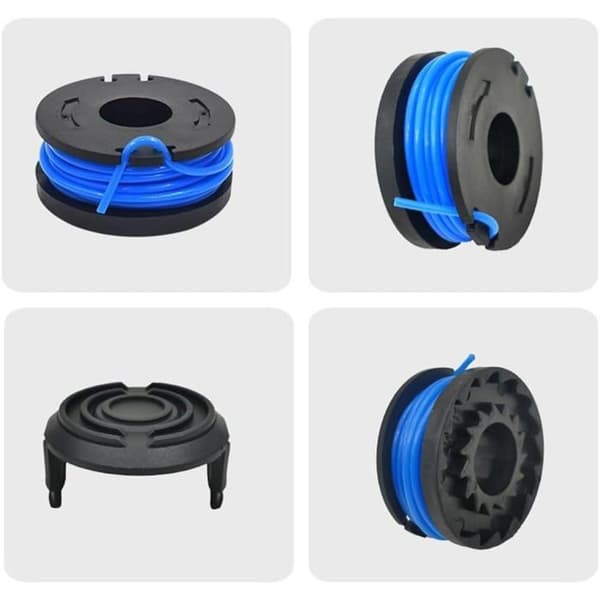 3 m / 10 ft 0,65 mm Nylon Udskiftnings Trimmerspole til Harbor Bauer 19115C-B 20 V Batteridrevne Trimmere