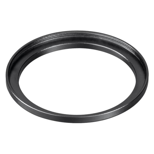 52-58 mm linssisuodatinsovitinrengas, musta, Step-Up-rengas kameralinssille