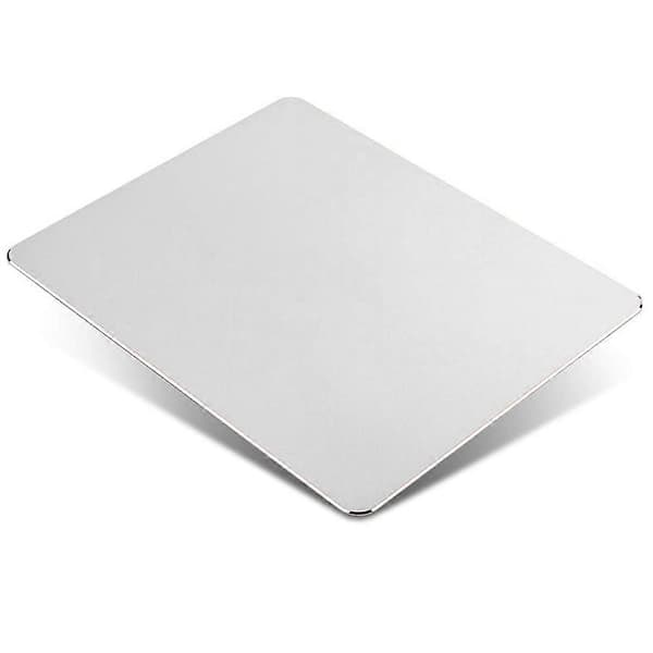 Aluminium metal musemåtte Gaming musemåtte Aluminium musemåtte, musemåtte med en glat præcisionsoverflade og skridsikker gummibase