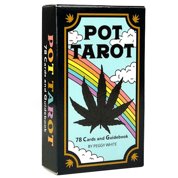 Pot Tarot 78 Kortlekar Reseversion Fickformat Häxig Nybörjar Tarot Lära sig Tarotkort