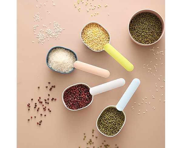 Multifunktion Enkel Rice Porslin Köksutrustning - Blå-Vit