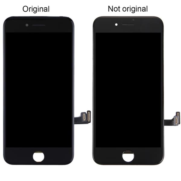 LCD-pekskärmsenhet för iPhone 7-Dugt White