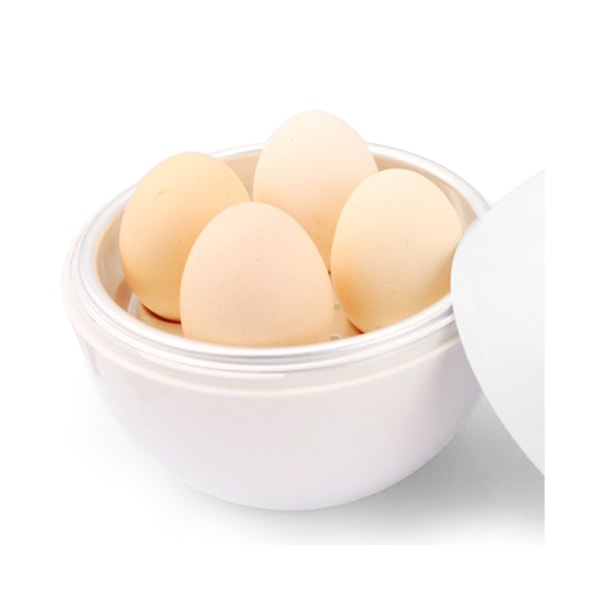 Essential Microwave Egg Steamer PP Praktisk 4 ägg