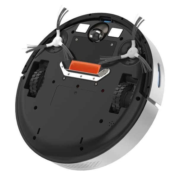 3-i-1 Robotstøvsuger og Moppe, Hvid, Automatisk Fejning, Mopping, Smart Navigation