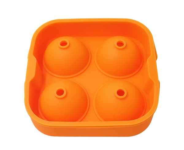God Isform Silikone Iskugleform Bakke - Orange