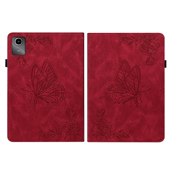 Läderfodral för Lenovo Tab M11/Xiaoxin Pad 11 2024 Red