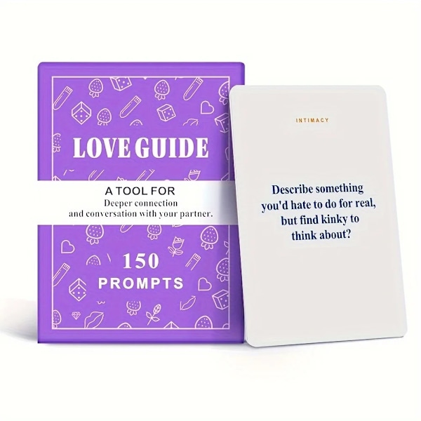 1 stk. Kraftfuldt parinteraktionsværktøj - Intim sandhed eller konsekvens kærlig dialog for et dybere forhold - Kærlighedsguide Love Guide
