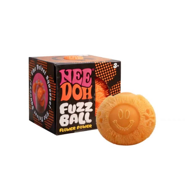 Isbit-stil Maltsukker Sakte Stigende Klemmeleke for Sensorisk Håndlek Orange Squeeze Toy Smiley