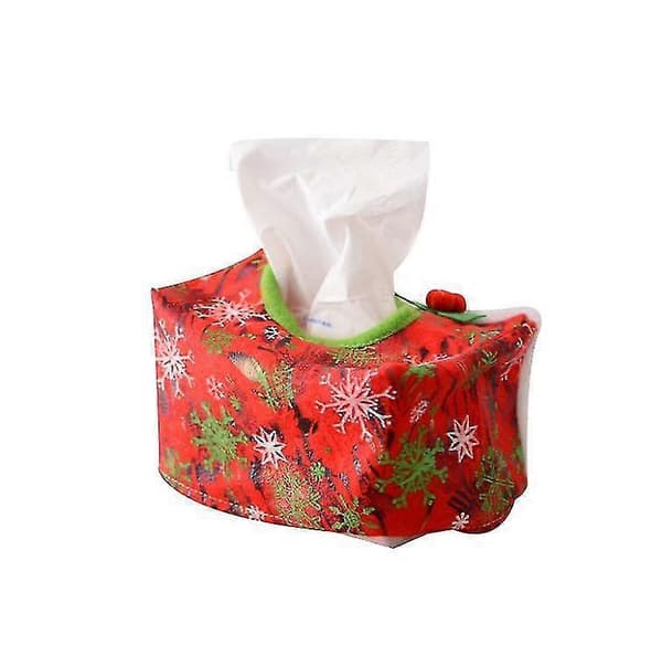 Jul Servettbox Omslag Röd Servettbox red