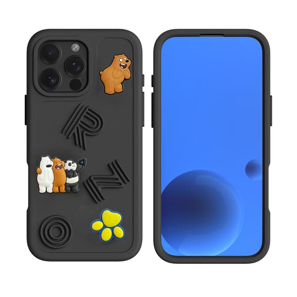 Telefondeksel kompatibelt med iPhone 16 og iPhone 17 Pro-Dugt Black For iPhone 12 Pro Max