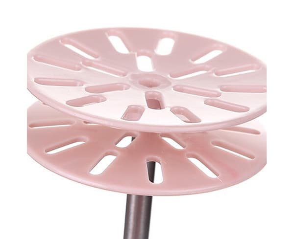 Användbar handpump Lättvikts handäggvisp i plast - Rosa