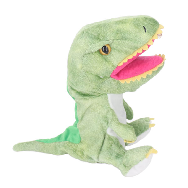 11,8 tum plysch dinosaurie handleksak rörlig mun mjuk dinosauriedjur handleksak för barn Vuxna Grön