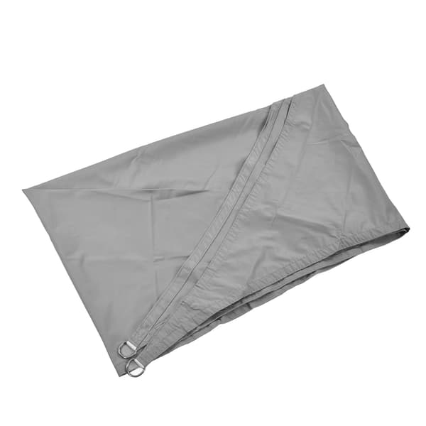 Skuggskydd UV-skydd 3x3x3 meter Utomhus Trilateral Form Polyester Skuggskydd för Trädgård Simbassäng