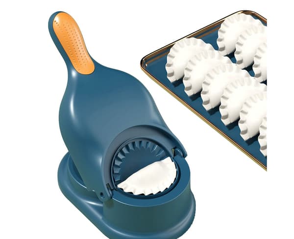 2-i-1 Dumpling Maker Køkken Dumpling Bageværktøj Dej Skind Fremstillingsværktøj Manuel Dumpling
