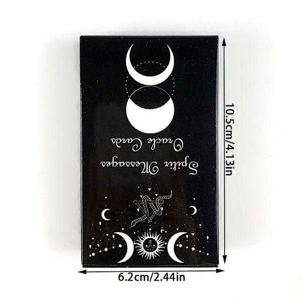 Spirit Messages Oracle Cards 54 Kort Klassisk Visdom Spådom Visioner Tarot Brädspel För Fest