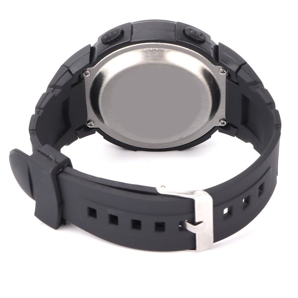 Digital watch Multifunktionell vattentät utomhussport elektroniska klockor för män Svart